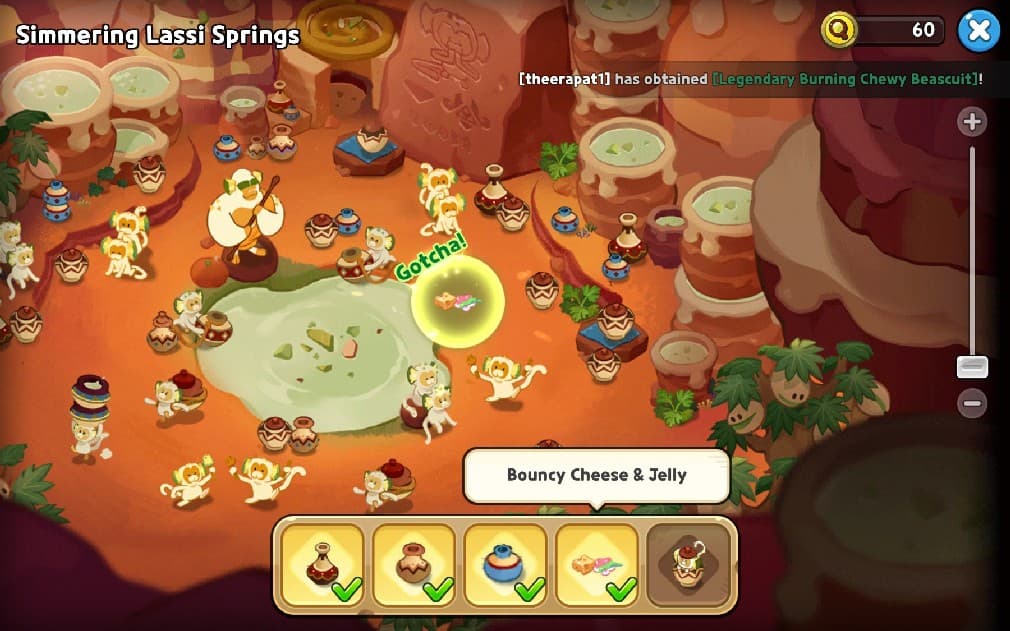 bouncy cheese and jelly location