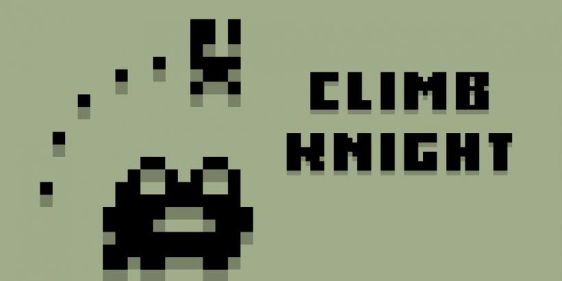 Climb Knight is AppSir Games' 1-bit love letter to retro arcade games, out now on iOS and Android