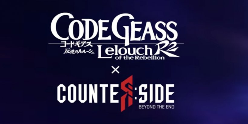 CounterSide teams up with classic anime series Code Geass for its latest crossover, introducing four units