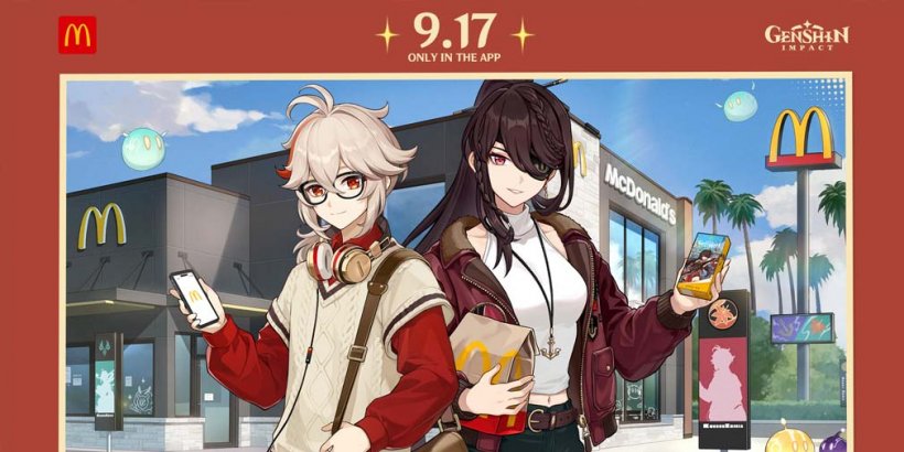 Genshin Impact is giving away exclusive in-game goodies with McDonald’s collab event