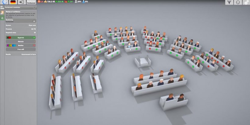 Lawgivers II lets you take political matters into your own hands across a minimalist sim