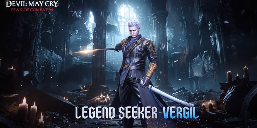 Devil May Cry: Peak of Combat's latest update introduces Legend Seeker Vergil