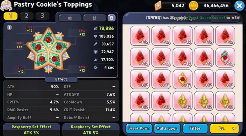 best toppings for pastry cookie in crk