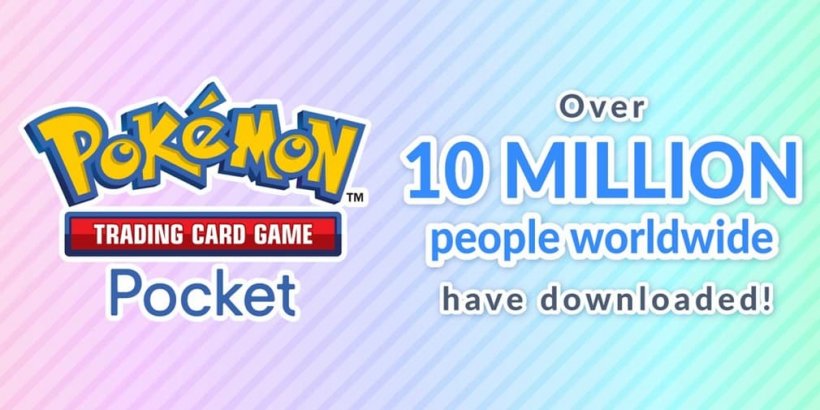 Pokémon TCG Pocket hits over 10 million downloads 