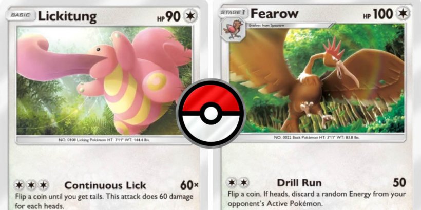 Pokemon Trading Card Game Pocket coin flip lands 14 heads in a row - so Lickitung deals a whopping 840 damage