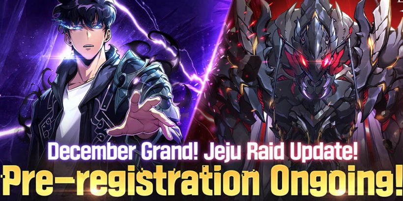 Solo Leveling: Arise invites you to pre-register for the Jeju Island Raid to nab goodies next month