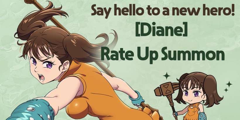 The Seven Deadly Sins: Idle Adventure is adding The Serpent Sin of Envy Diane to your roster this month