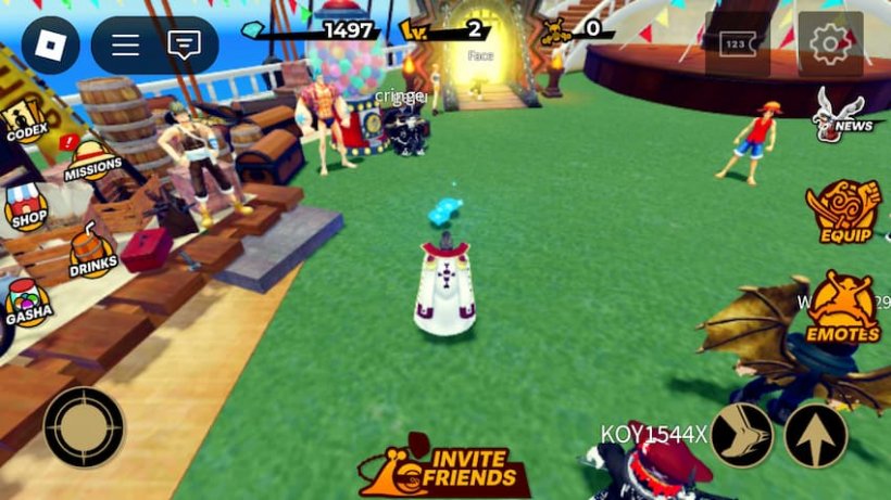 Thousand Sunny in One Piece Grand Arena