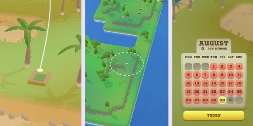 Tiny Discs challenges you to shoot discs into baskets with the least amount of tries, out now on iOS